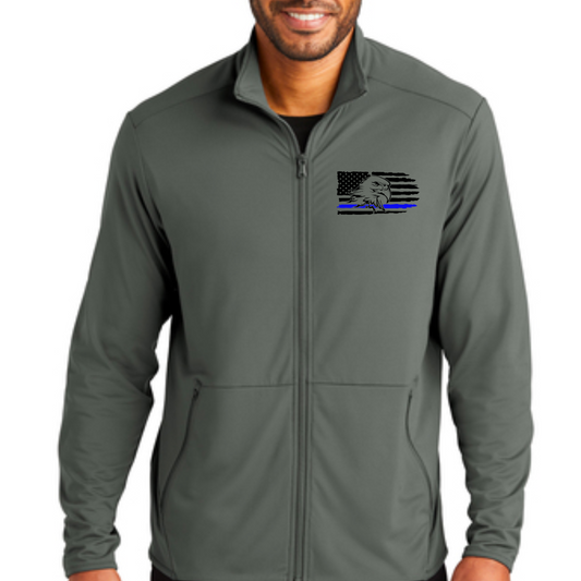 Blue Line Eagle Zip Up