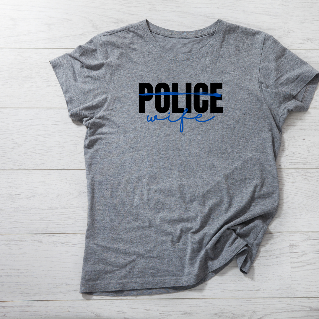 POLICE WIFE TEE